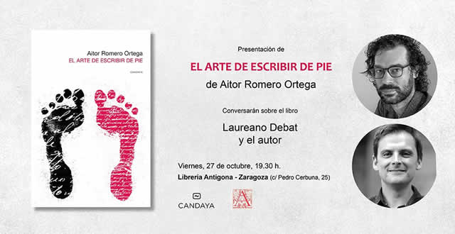 Aitor Romero Ortega presenta 'El arte de escribir de pie'